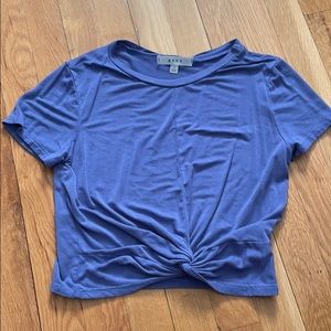 blue t-shirt
